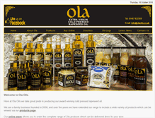 Tablet Screenshot of olaoils.co.uk